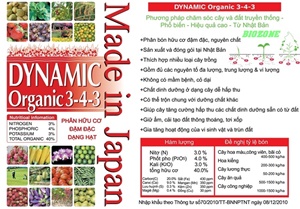 Phân hữu cơ DYnamic 3-4-3